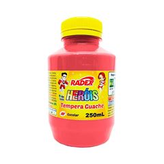 TINTA GUACHE 250ML RADEX VERMELHO