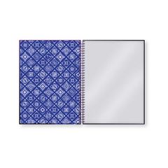 CADERNO CAPA DURA ESPIRAL 10X1 160 FOLHAS BESOURO AZUL 24 FORONI