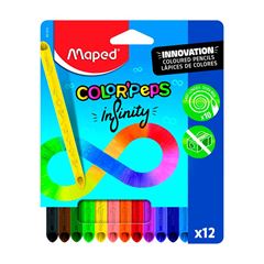 LAPIS 12 CORES MAPED COLOR PEPS INFINITY