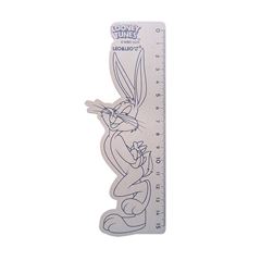 REGUA MADEIRA 15 CM LEO&LEO LOONEY TUNES