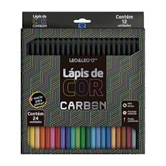 LAPIS 24 CORES LEO&LEO REDONDO CARBONLINE