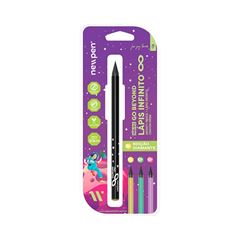 LAPIS NEWPEN INFINITO HB DIAMANTE BLACK AMARELO