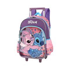 MOCHILA RODA LUXCEL INFANTIL STITCH 14