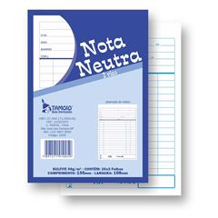 PEDIDO NOTA NEUTRA COM COPIA 25X2 TAMOIO