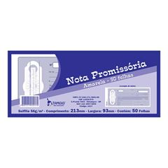 NOTA PROMISSORIA AMARELA 50 FOLHAS TAMOIO