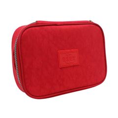 ESTOJO ESCOLAR BEST BOX GRANDE TACTEL VERMELHO EB0023