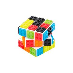 BRINQUEDO CUBO MAGICO BLOCOS XALINGO 61 PECAS