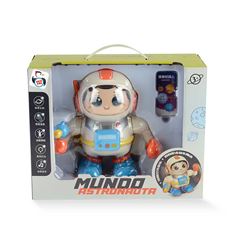 BRINQUEDO BONECO MUNDO DO ASTRONAUTA EXPLORADOR DANCARINO PICA PAU