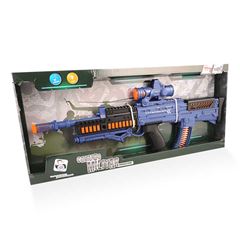 BRINQUEDO SUPER RIFLE COMANDO MILITAR PICA PAU SORTIDO