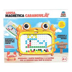 BRINQUEDO LOUSA MAGNETICA BRASKIT CARANGUEJO