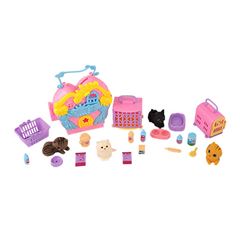 BRINQUEDO PET SHOP DIVERTIDO COM 22 PECAS PICA PAU SORTIDO