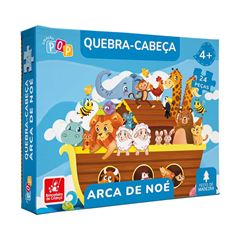 BRINQUEDO QUEBRA CABECA BRINCADEIRA DE CRIANCA ARCA DE NOE 24 PECAS