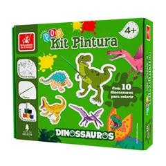 BRINQUEDO KIT DE PINTURA BRINCADEIRA DE CRIANCA DINOSSAUROS