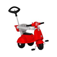 BRINQUEDO SCOOTER BANDERETTA PASSEIO PEDAL VERMELHA BANDEIRANTE