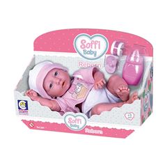 BRINQUEDO BONECA SOFFI BABY COTIPLAS REBORN