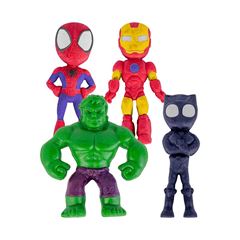 BRINQUEDO KIT DE MASSINHAS SPIDEY E AMIGOS COTIPLAS