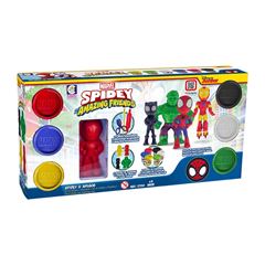 BRINQUEDO KIT DE MASSINHAS SPIDEY E AMIGOS COTIPLAS