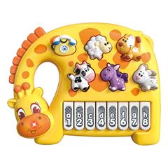 BRINQUEDO TECLADO MUSICAL DM GIRAFA