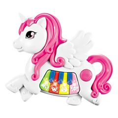 BRINQUEDO TECLADO MUSICAL MINI DM UNICORNIO SORTIDO