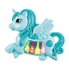 BRINQUEDO TECLADO MUSICAL MINI DM UNICORNIO SORTIDO