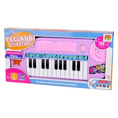 BRINQUEDO TECLADO MUSICAL DIVERTIDO DM SORTIDO