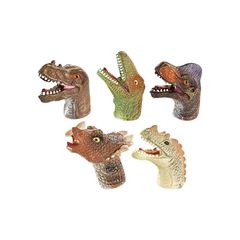 BRINQUEDO DEDOCHE DM COM 5 DINOSSAUROS SORTIDOS