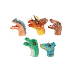 BRINQUEDO DEDOCHE DM COM 5 DINOSSAUROS SORTIDOS