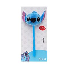 CANETA ESFEROGRAFICA MOLIN FACE PLUSH STITCH 0.7 AZUL