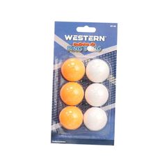 BOLA PING PONG COM 6 WESTERN