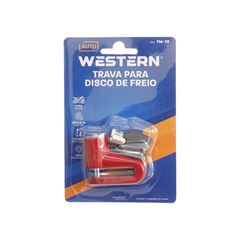 TRAVA PARA DISCO DE FREIO DE MOTO WESTERN SORTIDA