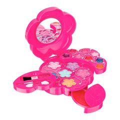 MAQUIAGEM TEEN FENZZA PALETA DE SOMBRAS GLOSS FLOWER POWER