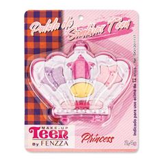 MAQUIAGEM TEEN FENZZA PALETA DE SOMBRAS PRINCESS