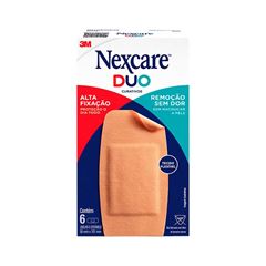 CURATIVO DUO NEXCARE 3M JOELHO E COTOVELO COM 6 UNIDADES