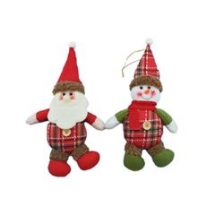 ENFEITE BONECO PAPAI NOEL/BONECO NEVE 31CM RIO MASTER SORTIDO YX2275