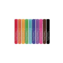 CANETA HIDROGRAFICA 10 CORES COLORJOY JUMBO BIG LEO&LEO