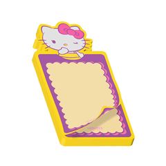 RECADO ADESIVO LEOARTE 20 FOLHAS ENVELOPE HELLO KITTY