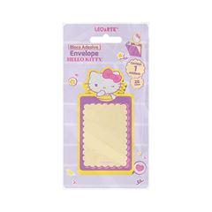 RECADO ADESIVO LEOARTE 20 FOLHAS ENVELOPE HELLO KITTY