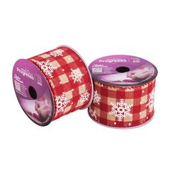 FITA ARAMADA NATAL ESTAMPADA 63MM XCS001-063 PROGRESSO