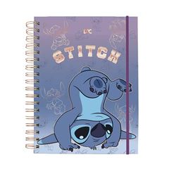 CADERNO CAPA DURA 10X1 80 FOLHAS SMART DAC DISNEY STITCH