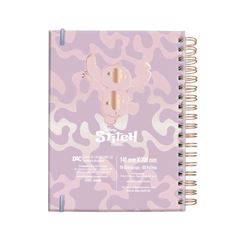 CADERNO CAPA DURA 10X1 80 FOLHAS SMART MINI DAC DISNEY STITCH