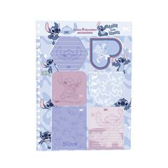 BLOCO CADERNO SMART ACESSORIOS DAC DISNEY STITCH COM 6 BLOCOS