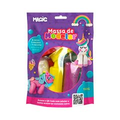 BRINQUEDO MASSA MODELAR KIT MAGIC UNICORNIO