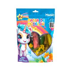 BRINQUEDO MASSA MODELAR KIT MAGIC UNICORNIO 2