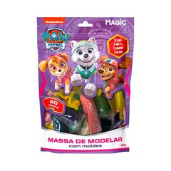 BRINQUEDO MASSA MODELAR KIT MAGIC PATRULHA CANINA ROXO