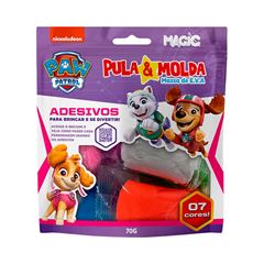 BRINQUEDO MASSA PULA MOLDA 07 CORES 70G PATRULHA CANINA MENINOS