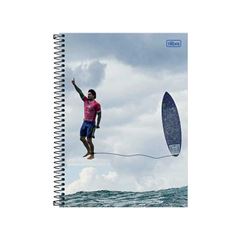 CADERNO CAPA DURA 01X1 80 FOLHAS GABRIEL MEDINA 25 TILIBRA