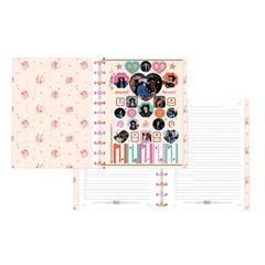 CADERNO DESMONTAVEL 10X1 160 FOLHAS TILIDISCO 25 ANA CASTELA