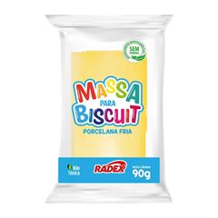 MASSA BISCUIT CORES 90G RADEX AMARELO OURO