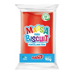 MASSA BISCUIT CORES 90G RADEX VERMELHO CHINES