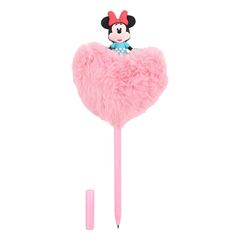 CANETA ESFEROGRAFICA MOLIN CORACAO PLUSH MINNIE 0.7 AZUL